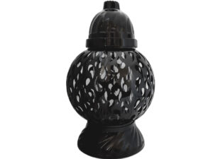 ZNICZ ZNICZE LAMPION NA GRÓB KULA MAŁA PŁM CZARNA
