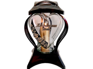 TATA TACIE ZNICZ ZNICZE LAMPION NA GRÓB CBL ZŁOTO+ŚWIECA LED ZŁOTO